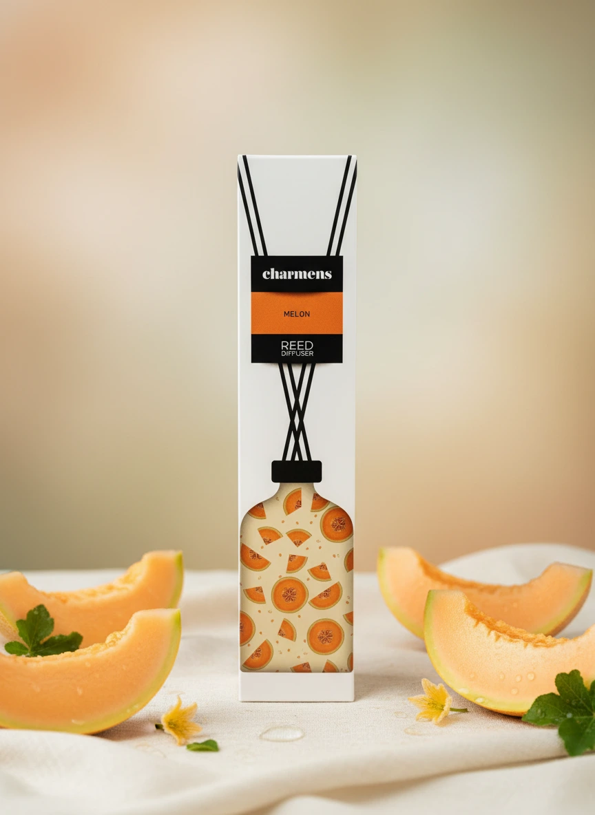 733813306655-smarzu-kocini Charmens Reed Diffuser “Melon Fresh” 110ml - Image 1