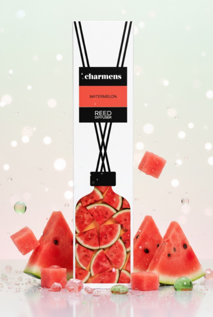 733813306938 -smarzu-kocini CHARMENS WATERMELON Reed Diffuser 110 ml - Image 1