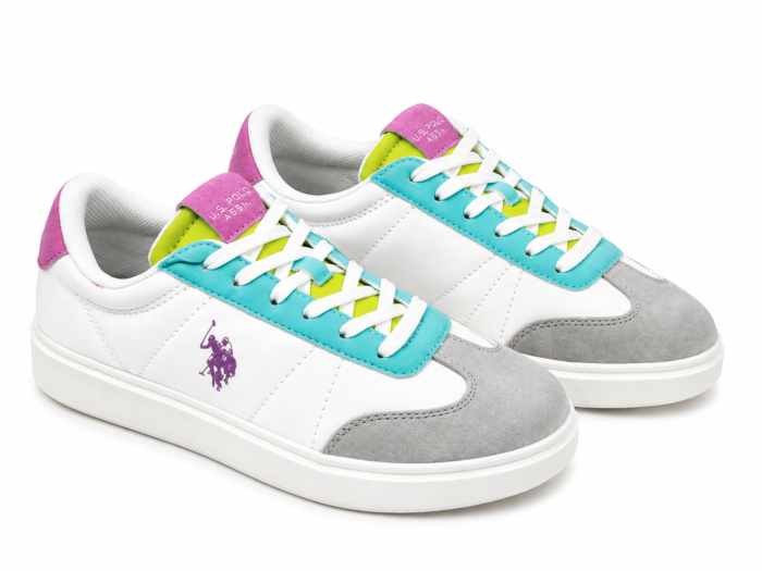 U.S. Polo Assn. sieviešu brīvā laika kedas baltā krāsā - Image 2