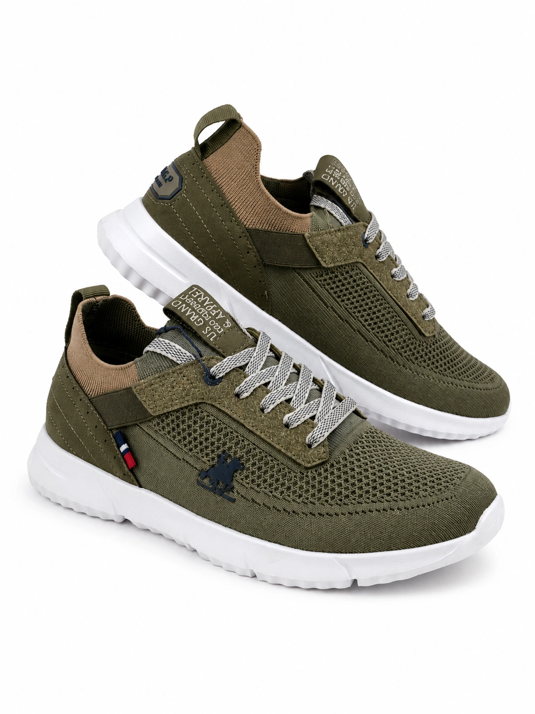 8056063016832-polo-1 U.S. Polo Assn. vīriešu sporta apavi haki krāsā - Image 1