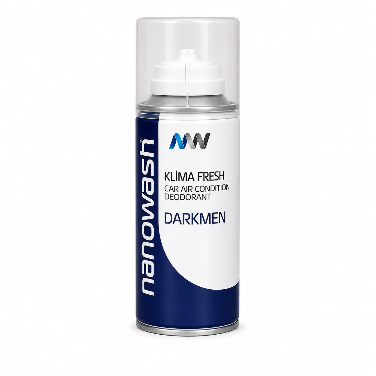 8682416002445-gaisa -atsvaidzinatajs-auto MW Nanowash Klima Fresh DARKMEN auto kondicioniera atsvaidzinātājs 150 ml - Image 1