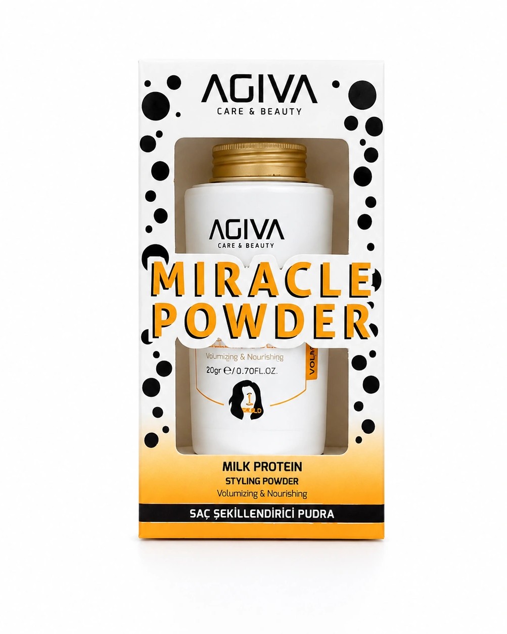 8683348004392 AGIVA Miracle Powder Milk Protein matu apjoma pūderis ar piena proteīnu, 20 g - Image 1