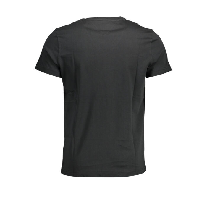 Tommy Hilfiger Organic Cotton vīriešu T-krekls melns – 100% organiskā kokvilna - Image 2